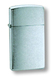 Зажигалка узкая Zippo "SLIM BRUSH CHROME (1600) Зажигалка узкая Zippo "SLIM BRUSH CHROME (1600)