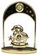 Фигурка декоративная - знак зодиака с часами "Овен" 14см (67324) Фигурка декоративная - знак зодиака с часами "Овен" 14см (67324)